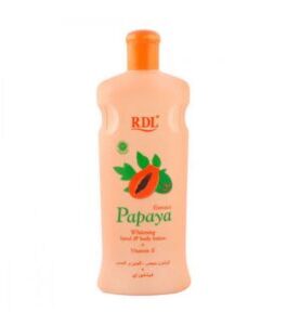 لوشن البابايا من RDL – RDL Papaya Whitening Lotion الأصلي